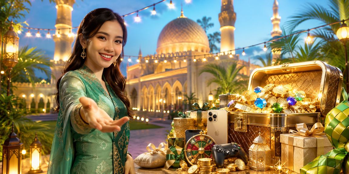 Suasana perayaan Hari Raya di Putrajaya berkaitan penggunaan platform sihat
